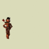 HunterAmar is walking happyily.