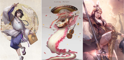 秩維 Game Artwork 2019Q3Q4-2020Q1